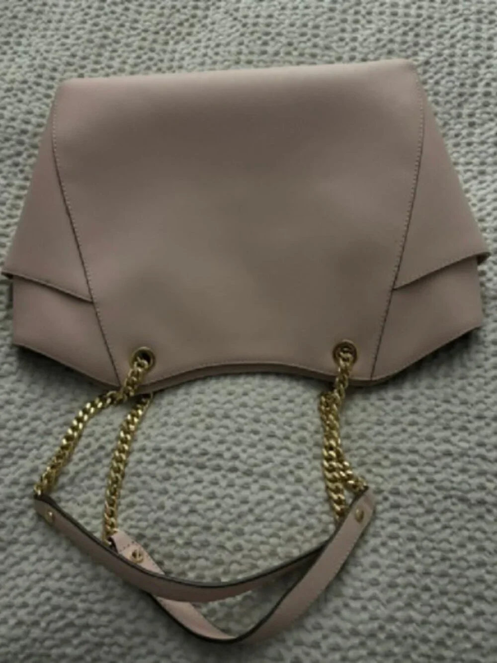 Michael Kors Medium Jet Set Tote with Matching Wallet  in Powder Pink NWT